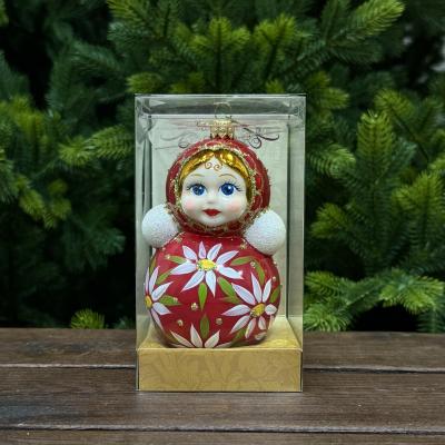 Игрушка ёлочная, 1шт. 12см. Неваляшка /ФУП4-2432