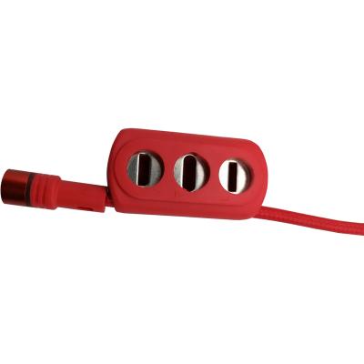 Кабель 3 в 1 USB -  Lightning 8pin+micro USB+Type C, 1,2м, HOCO U98 Sunway, красный