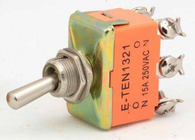 Тумблер E-TEN-202 (1321) 2(ON-ON) 6pin 250V/15A