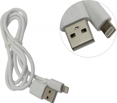 Кабель USB - Lightning 8pin, 1,0м, Smartbuy, fast charge, 2A, белый (iK-512FC white)***