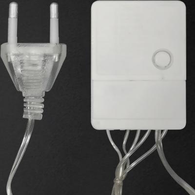 Гирлянда сетка, 1,5м/1,5м, 80LED, син., П.П., LX-182