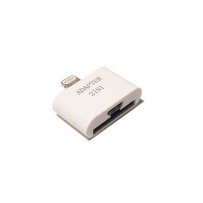 Переходник Lightning Apple - microUSB A-USBA-003, 30pinF/8pinM