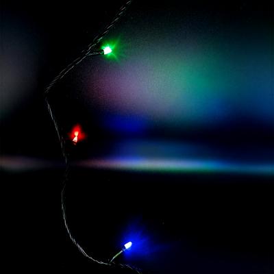 Гирлянда нитевая, 20м, 140LED, RGB, пуля, Ч.П. LX-78