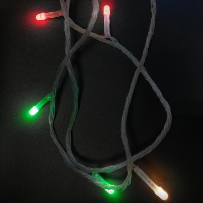 Гирлянда нитевая, 30м, 200LED, RGB, матовый диод, П.П. LX-103