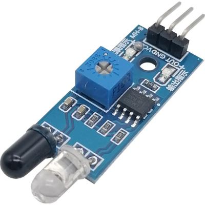 Модуль ИК датчика препятствий, 3 pin, LM393, /3127/