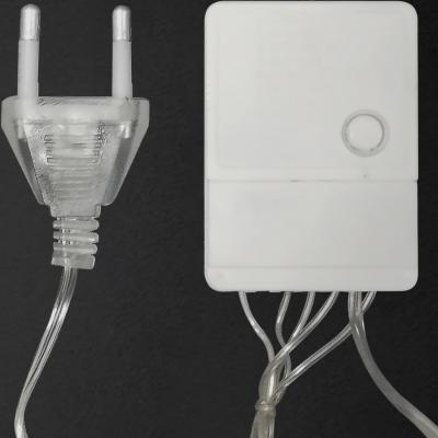 Гирлянда дождь, 3,0м/3,0м, 240LED, син. П.П. LX-181