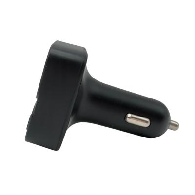 FM модулятор HOCO E87, bluetooth, 2USB+USB-C 20W, черный