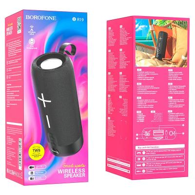 Активная колонка BOROFONE BR19 (FM/AUX/USB/microSD/BT/TWS), черный***