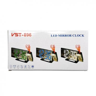 Часы VST896-5, проекция, будильник, температура, дата, синие символы