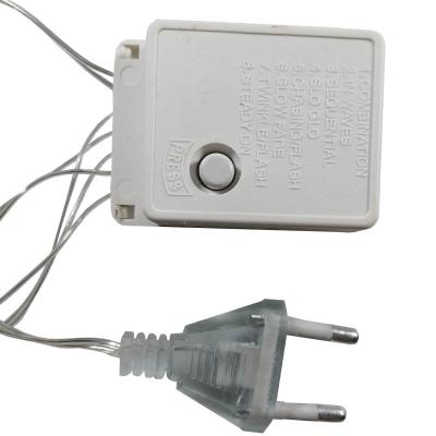 Гирлянда нитевая, 30м, 200LED, т.бел. матовый диод, П.П. LX-104