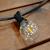 Гирлянда белт-лайт, уличная, 15м, 50LED mini, т.бел, шаг 50см, лампы в компл
