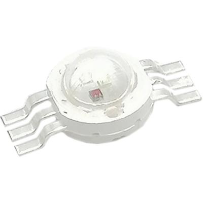Светодиод 1W RGB (Uпит=кр.2в, зел.3,2в, син.3,2в) 