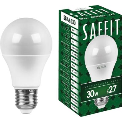 LED лампа A65/30W/4000/E27, SAFFIT /55183/