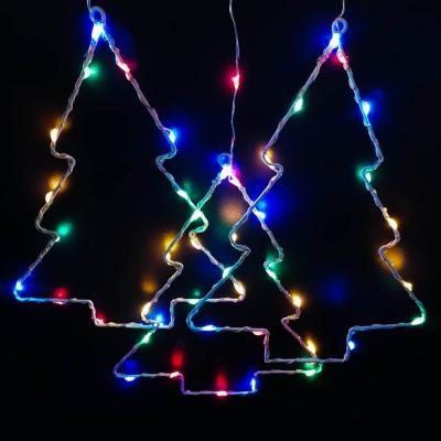 Гирлянда бахрома, LED, RGB, елки, LX-3-2
