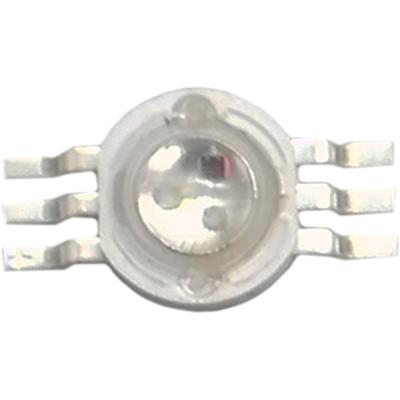 Светодиод 3W RGB (Uпит= кр. 2V; зел.3,2V; син. 3,2V <120°>)