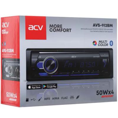 Автомагнитола ACV AVS-912BM Bluetooth/RGB/USB/SD/FM