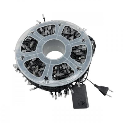 Гирлянда катушка, 100м, 480LED, 8mm, цилиндр, RGB. LX-493