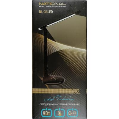 Настольная лампа National NL-34LED***