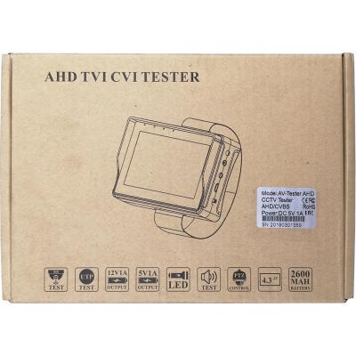 Тестер видеосигнала AV-Tester, AHD/Analog
