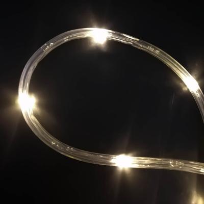 Гирлянда дюралайт, уличная, 20м, LED, т.бел., толстый