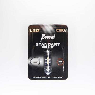 LED лампа AMP StandartBright C5W 36мм, шт