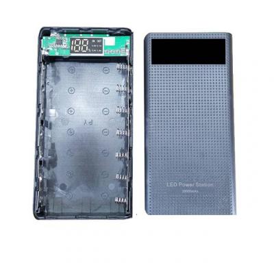 Корпус Power Bank для 7-ми аккум. 18650, черный /98896/