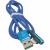 Кабель USB - Lightning 8pin, 1,0м, Smartbuy, FLOW 3D L-TYPE, 2A, синий (iK-512FLL blue)***