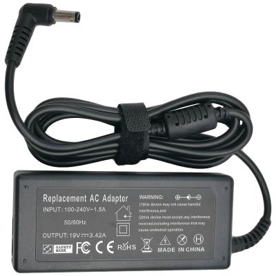 Блок питания импульсный 19,0V,  3,42A 5,5x2,5мм, "ASUS" **