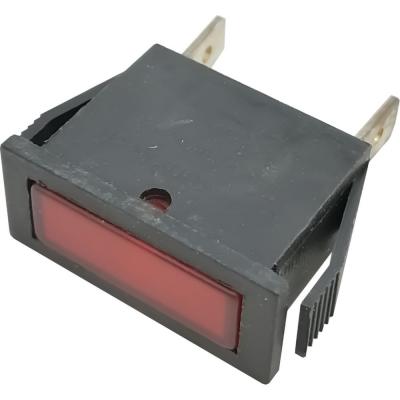 Индикатор 220в. 12*30мм. красный /36952