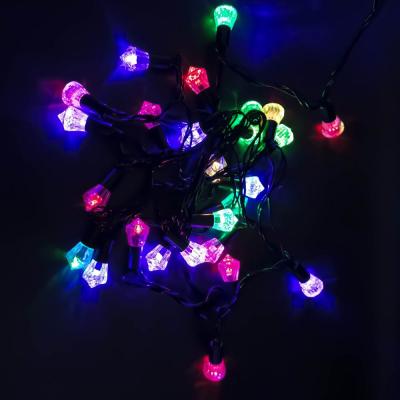 Гирлянда нитевая, 3м, 28LED, RGB, КРИСТАЛЛ, Ч.П. LX-3-15