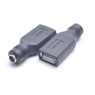 Переходник питания гн.5,5*2,1 х гн. USB 