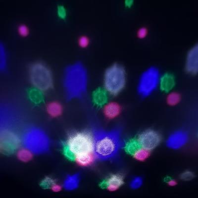 Диско шар MP3 MAGIC BALL 6color,2*3W,USB,SD,ПДУ,датчик звука) /20 /кит/