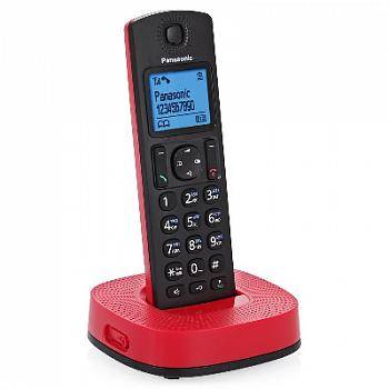 Радиотелефон Panasonic KX-TGC310RUR красно-черный***