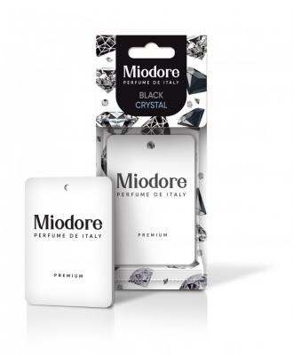 Ароматизатор картонный MIODORE (ЧЕРНЫЙ КРИСТАЛЛ)