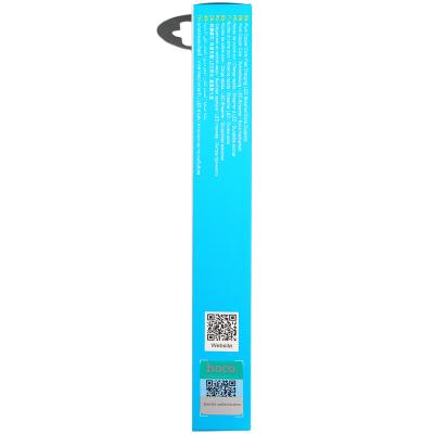Кабель USB - Micro USB, 1,0м, HOCO U90 Ingenious streamer, LED, магнит, красный