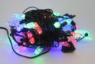 Гирлянда нитевая, 100LED, RGB, шишки Ч.П. HQ /80