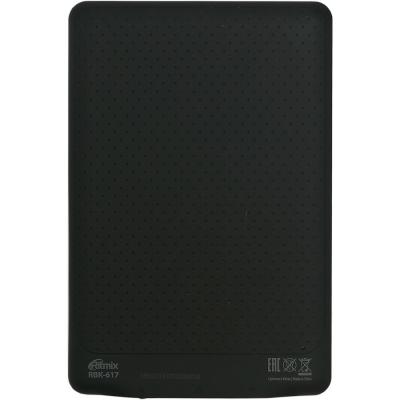Электронная книга RITMIX RBK-617 черный 1024*758, 128 МБ, 600 Мгц.***
