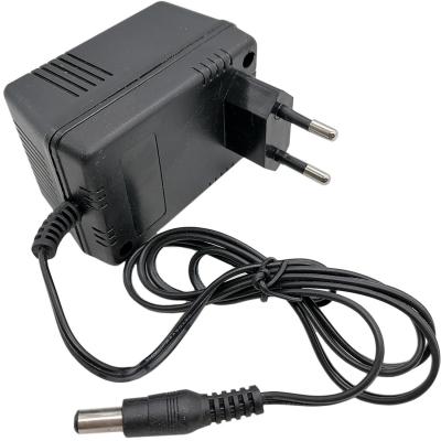 Блок питания трансформаторный 7,5V,  500mA, не стаб., вилка на блоке