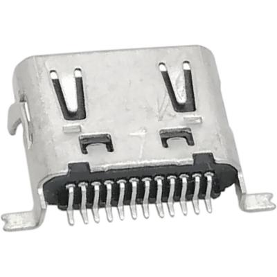 Гнездо мини USB-B на плату 12pin