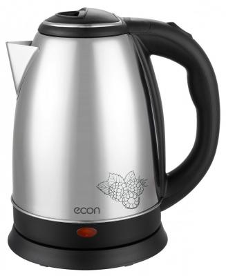 Чайник ECON ECO-1870KE (металл, 1800 Вт, 1.8 л.) сталь+черный
