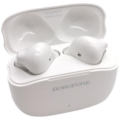 Беспроводные наушники BOROFONE BE47 TWS Perfecto, bluetooth, в кейсе, белый