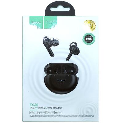 Беспроводные наушники HOCO ES60, bluetooth, в кейсе, черный