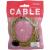 Кабель USB - Lightning 8pin, 2,0м, Smartbuy, карбон, экстрапрочный, до 2А, жел (iK-520n-2 yellow***