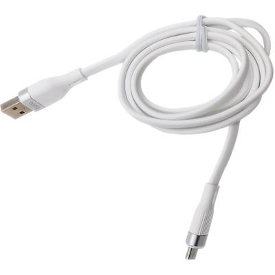 Кабель USB - micro USB, 1,2м, HOCO U72 Forest Silicone, белый