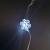 Гирлянда проволочная, 2,9м, 30LED, х.бел. снежинки, 3*AA, Luca String Light /83162/