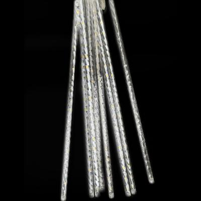Гирлянда сосульки, большие, т.бел., 8шт, 50см, LX-121