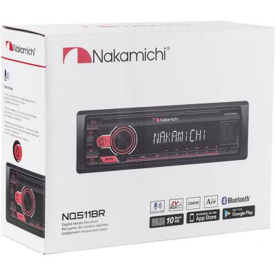 Автомагнитола Nakamichi NQ511BR 1DIN,Bluetooth, 4*50Вт