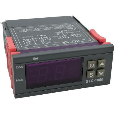 Термостат от -50 до +110℃, с цифровой индикацией 220V 20A, корпус 85х75х35мм
