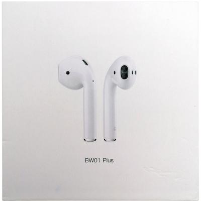Беспроводные наушники BOROFONE BW01 TWS, bluetooth, в кейсе, белый