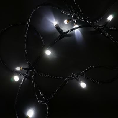 Гирлянда нитевая уличная, 20м, 120LED, 8мм бел. Ч.П. LX-271